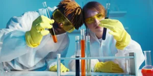 scientists in laboratory