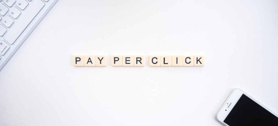 pay per click letters on the board to introduce PPC mistakes