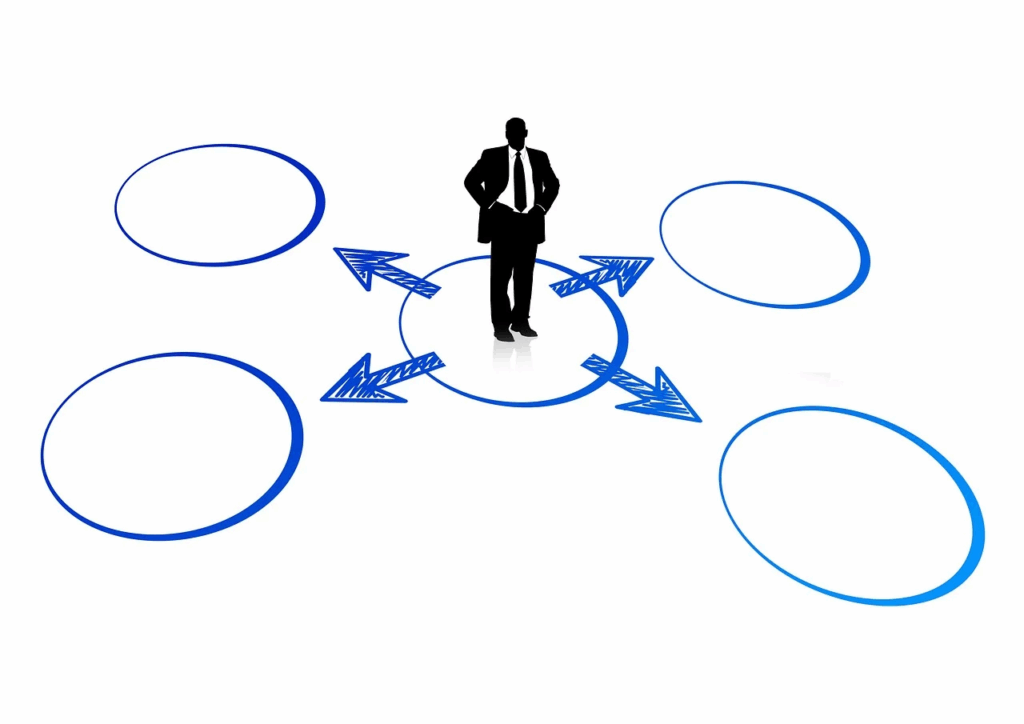 man looking for SEO backlinks